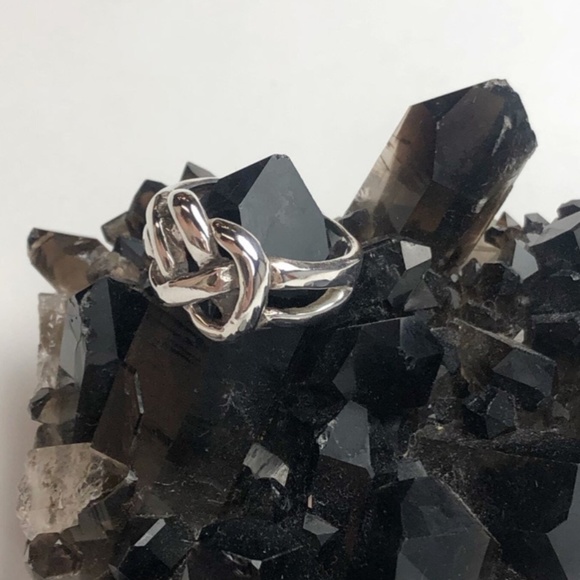 Sterling Silver Knot Ring - Picture 4 of 5